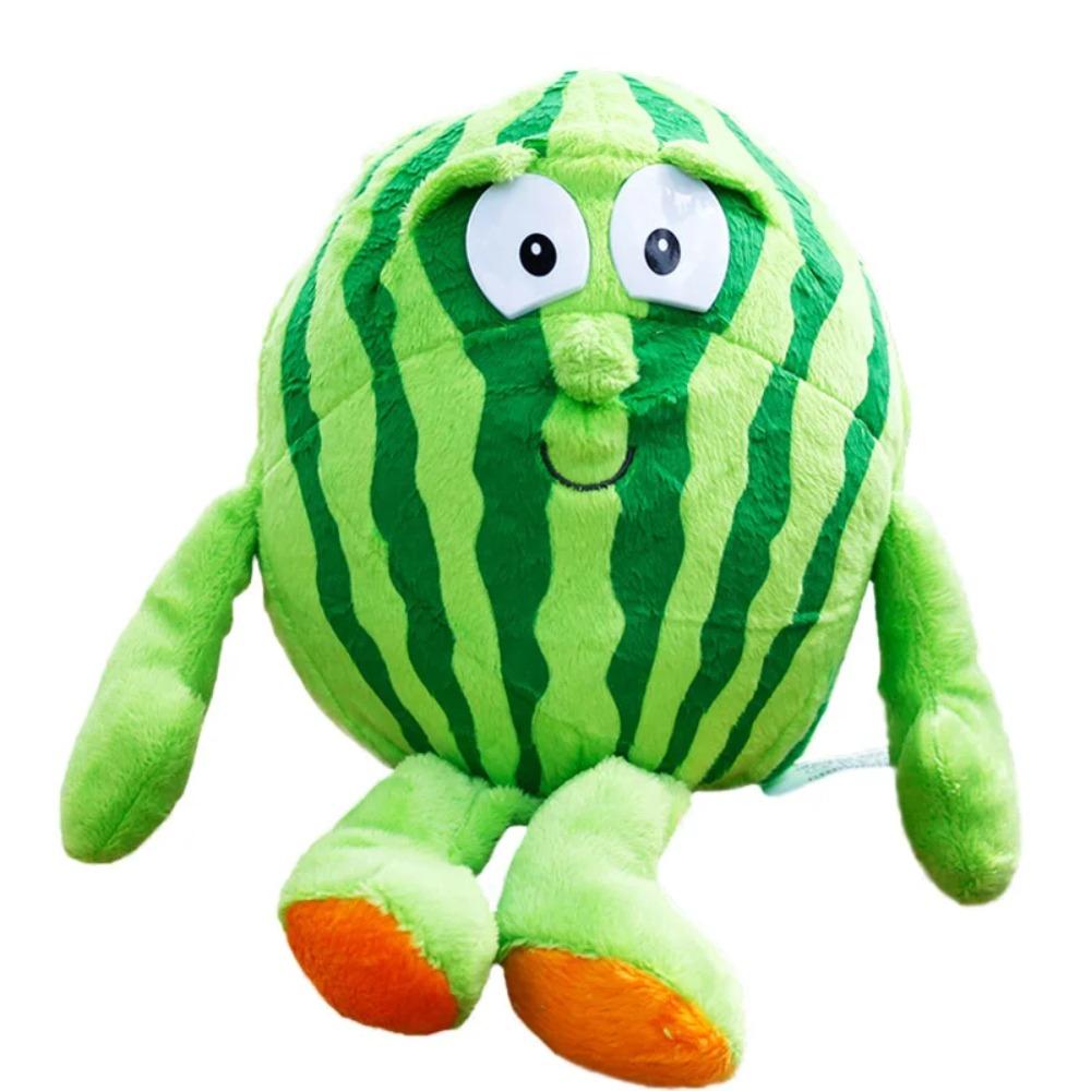 25cm Fruits Vegetables Plush Toy Garlic Strawberry Broccoli Watermelon Pumpkin Soft Stuffed Plushie Doll Baby Gift Free Shipping