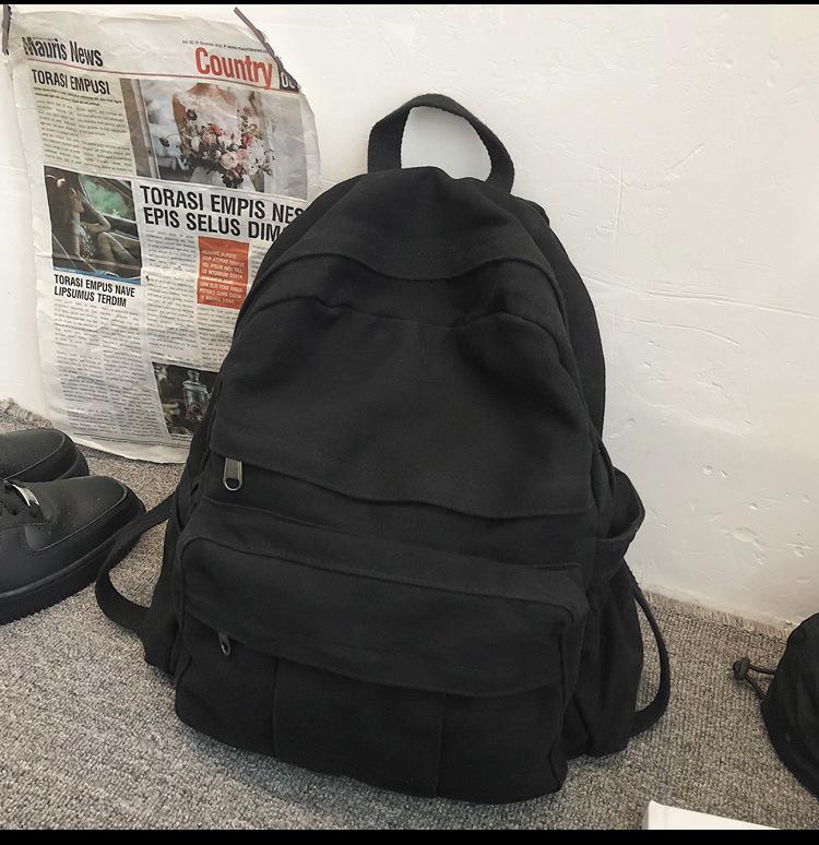 

Canvas Backpacks for Women, Laptop Backpack Aesthetic Laptop Bookbag Vintage Backpack for College High School