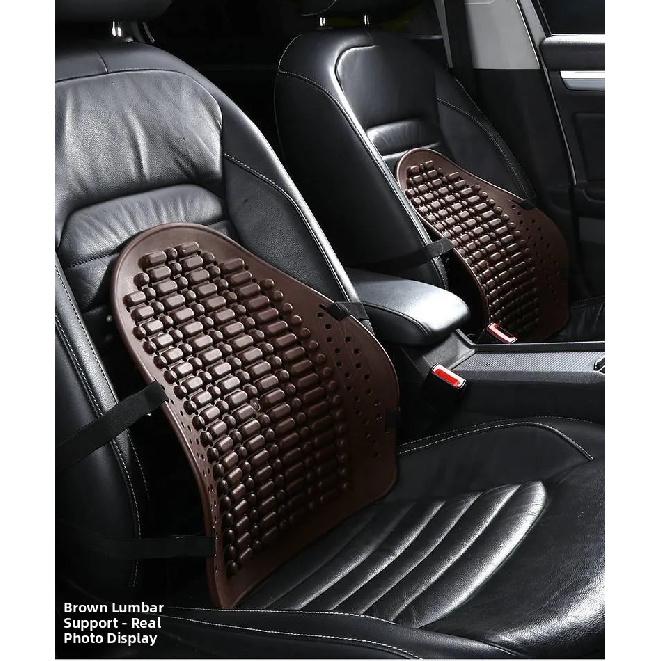 Ergonomic Car Ba Support Pillow Lumbar Cuion Prure Relief Vehicle Cuion All Seasons Spine Support Pillow