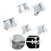 4Pcs Metal Luggage Air Box Aviation Corners Brackets Toolbox Wooden Jewelry Box Iron Angle Brace Corner Edge Protectors Covers