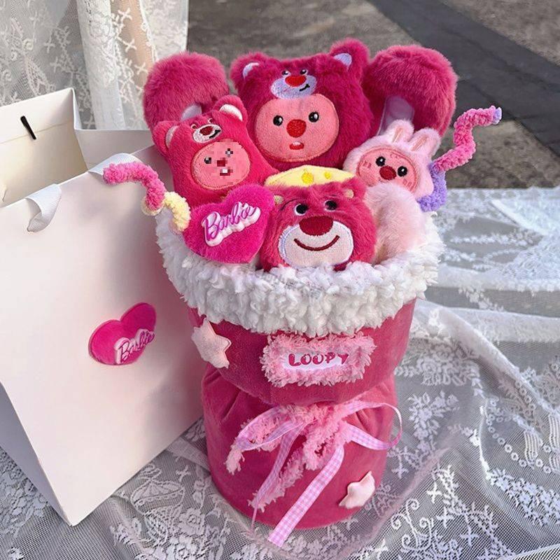 Ruby Loopy Beaver Doll: Cute, Creative Fabric Gift for Birthdays, Christmas, Valentine's Day, or Best Friends