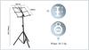 MusicMate MM-A15 Rhythm Stand music stand