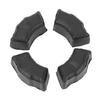 4 Pcs Motorcycle Rear Shock Absorber Cushion Set Rubber Reduce Vibration for C70 S90 CL90 CT90 S65
