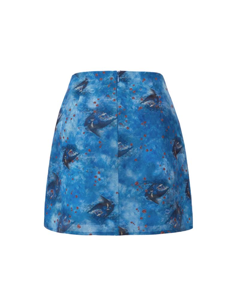 Syn Letters Blue Reverie Skirt