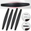 4/6Pcs Anti Collision Car Bumper Guard Strip Front Rear Protection Strips Scratch Protector Crash Blade Auto Accessories for Car