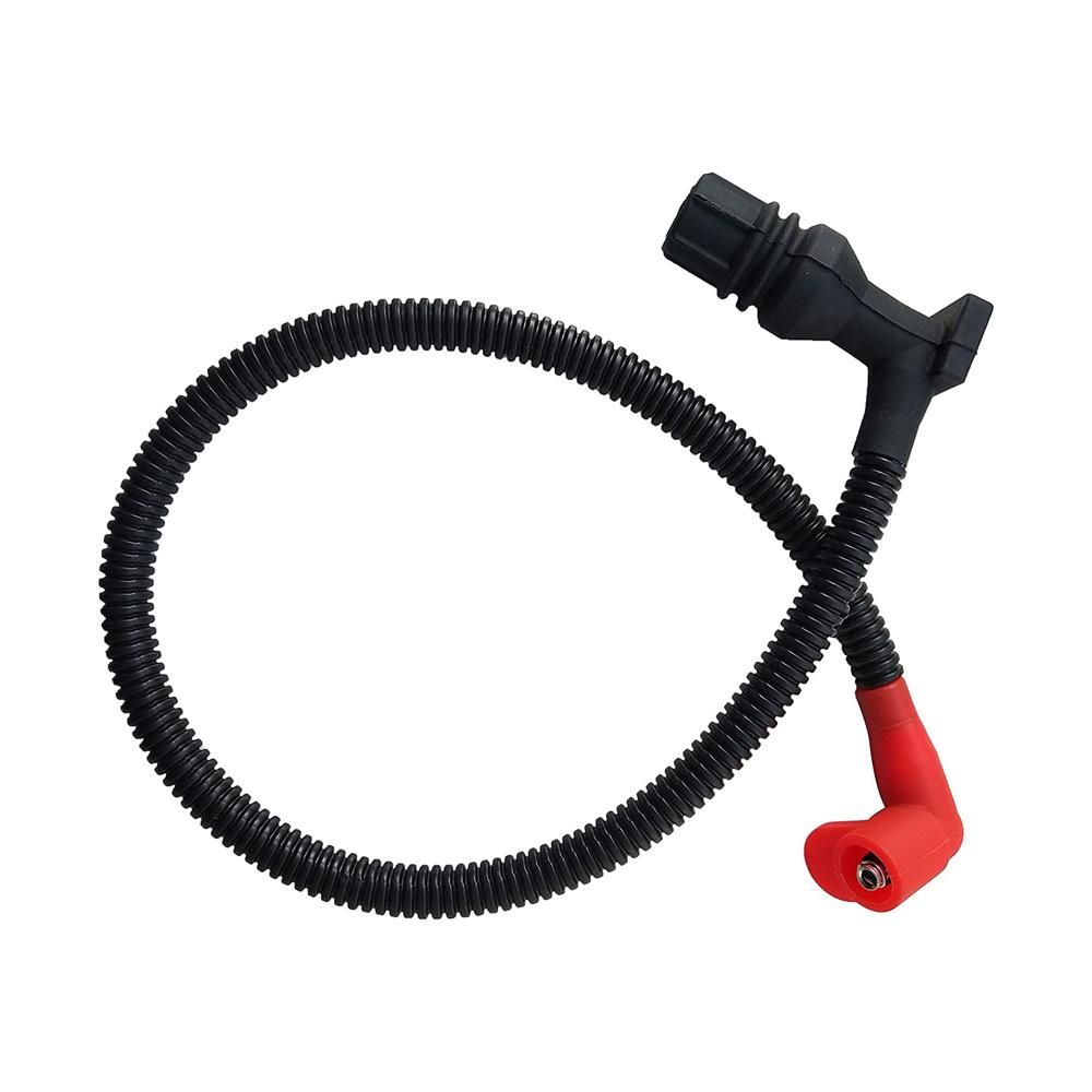 2Pcs Ignition Coil Spark Plug Wire For 11-17 Polaris Ranger 800 4012888, 4012889