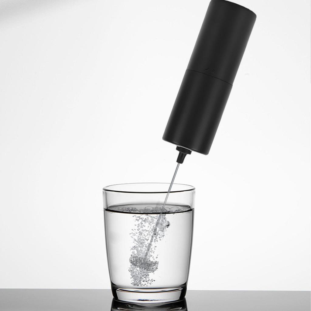 Milk Frother Wand Powerful Battery Powered Electric Whisk Handheld Drink Mixer for Kitchen Hot Chocolate