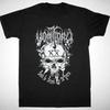 Vtg Vomitory Dead Drunk Tour Baumwolle Schwarz Vollgröße T-Shirt Ag092