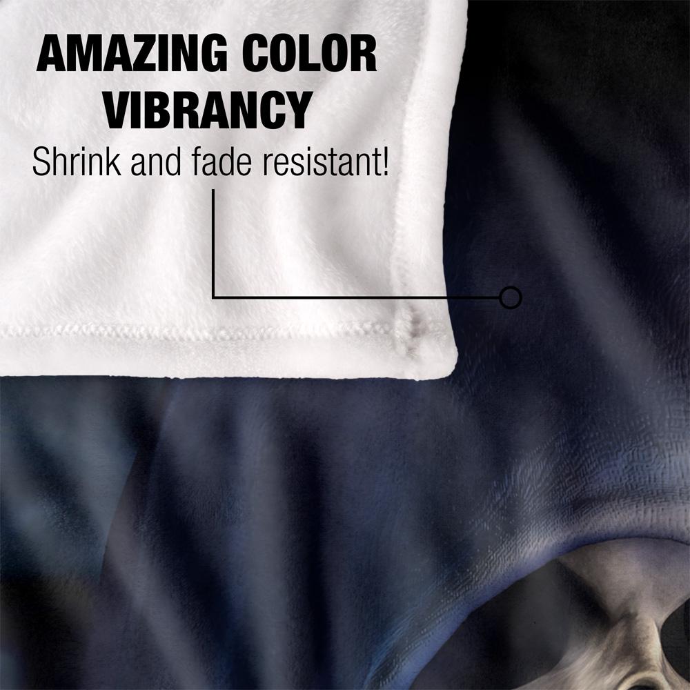 Royce McClure Silky Grim Reaper Supersoft Blanket