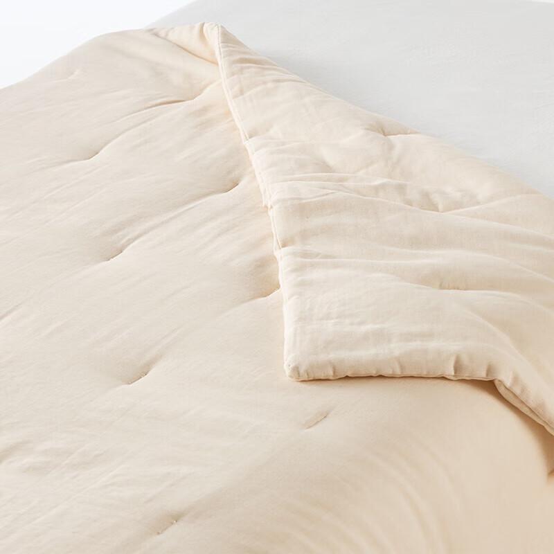 MUJI Стеганое одеяло из смесовой хлопковой двойной марли 190*210cm