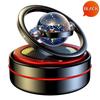Car Air Freshener Interstellar Solar Ring Rotary Aromatherapy Ornaments Dashboard Perfume Diffuser Auto Accessories Interior Car Decor