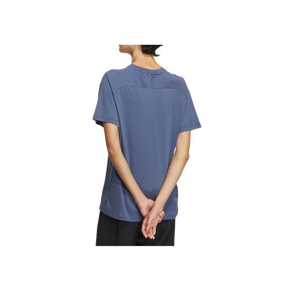Adidas Comfortable Casual Sports Crew Neck Short Sleeve T-Shirt Men Tops Sky-Blue IT3938