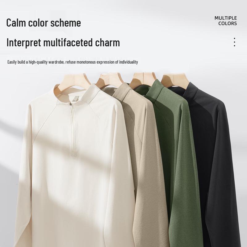 Jeanswest Męska Koszulka z Długim Rękawem Bawełniana Luźny Krój Wczesna Jesień 2025