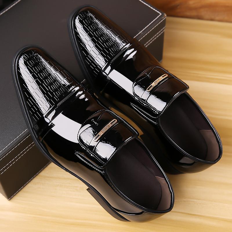 Fashion Fashion Men's Loafers Slip-On Dress Shoes for Business Casual Comfortable Barber Shoes for Men Classic Penny Driving Moccasins