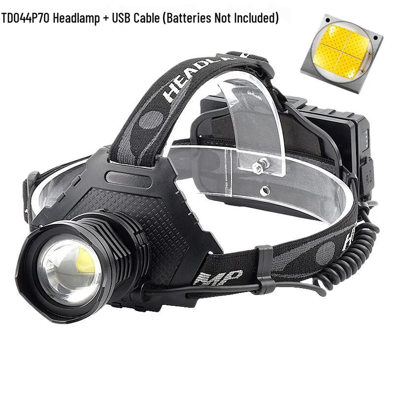 

TD044 P70 USB Rechargeable LED Headlamp
