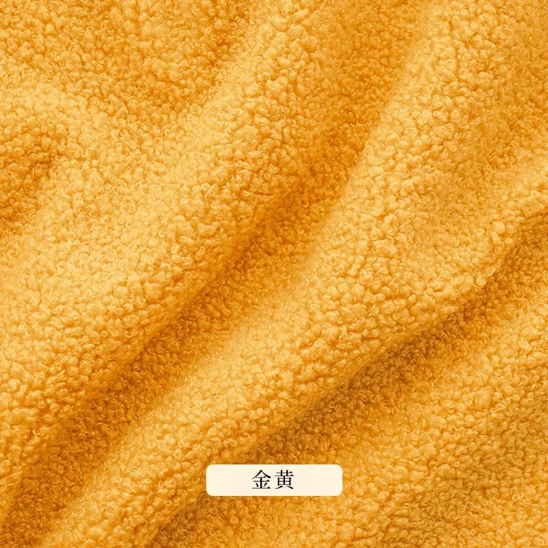 0.5m/1m/2m Thickened Lamb Wool Fabric for Sewing Pet Beds HatWinter Outerwear Pillows  Handmade DIY Festival Doll Fabric