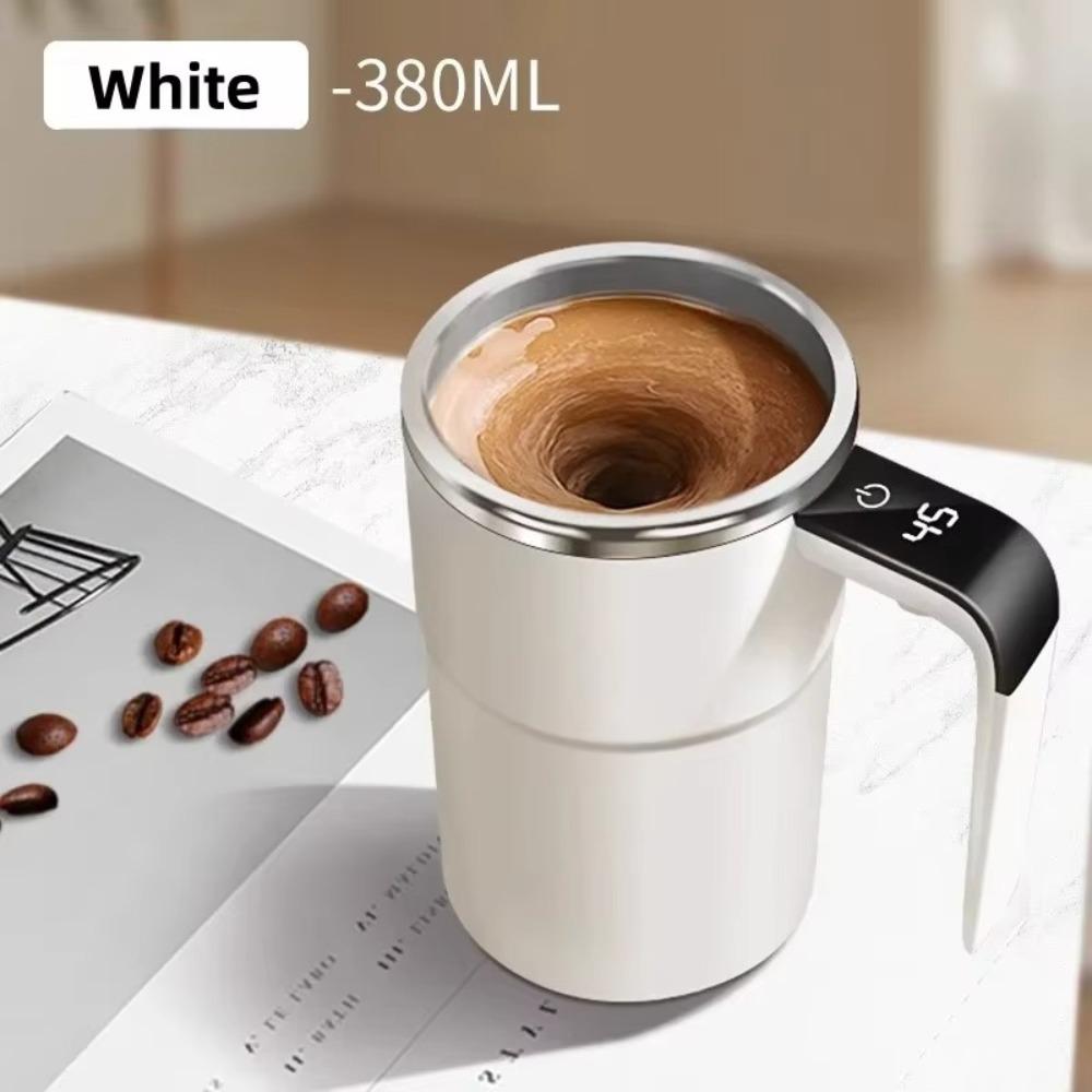 With Cover Mini Electric Coffee Cup Rotating Blender Auto Stirring Cup Water Cups  for Coffee/Milk