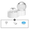 2.3L Automatic Cat Water Fountain With Faucet Dog Water Dispenser Transparent Filter Drinker Pet Sensor Auto Drinking Feeder