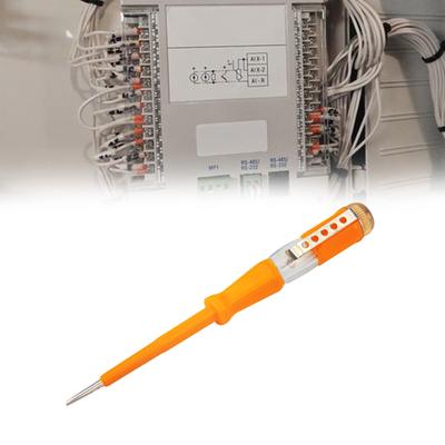 Probador eléctrico multifunción de 80-500 V para LED domésticos, destornillador tipo bolígrafo, detector de voltaje, sonda y destornillador.