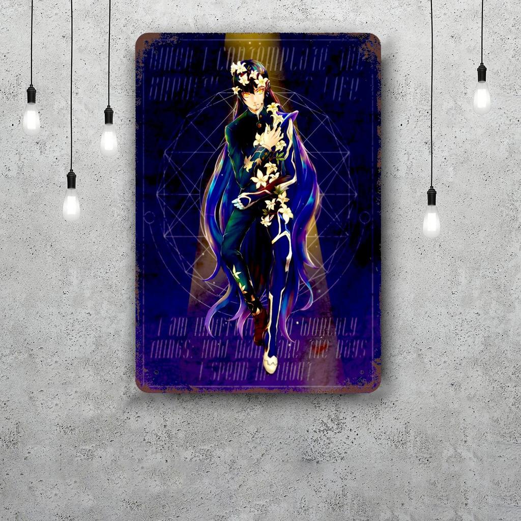 Smt Nocturne Metal Signs Wall Decor Vintage Tin Signs Captain Metal Poster Decor for Bar Pub Club Wall Decoration