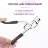 Macaron Colored Partial Eyelash Curler - Long-lasting, Easy-to-Use Stainless Steel Duckbill Design for Beginners