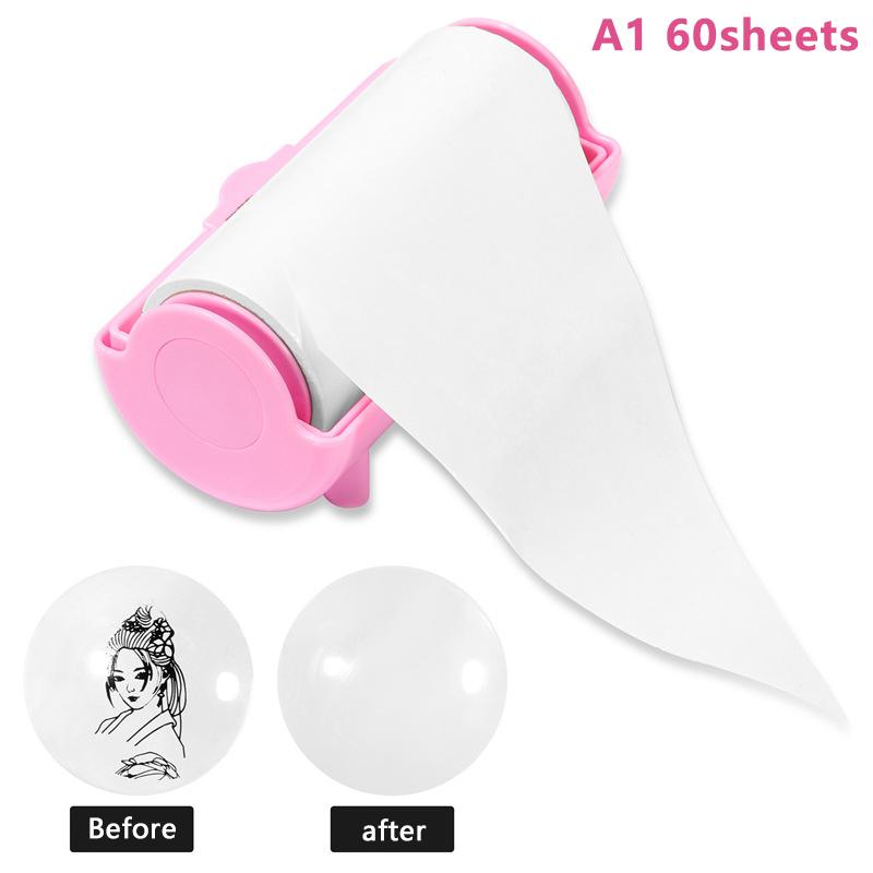 

Nail Stamper Oil-Absorbing Sheet Paper Nail Art Stamper Pattern Printing Oil Removal Tool Double Sided Nail Stamp Blotting Paper as the picture