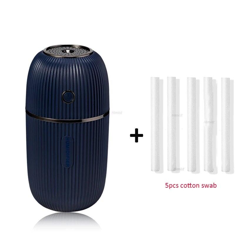 Umidificatore M 300ml Ultrasonico Usb Diffusore di Oli Essenziali Aromatici Lampada Notturna Colore Romantico Nebulizzatore Portatile