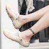 Summer Fashion New Men'S Sandals Breathable Closed Toe Dual Purpose Beach Shoes Suitable For Indoor Or Outdoor Leisure