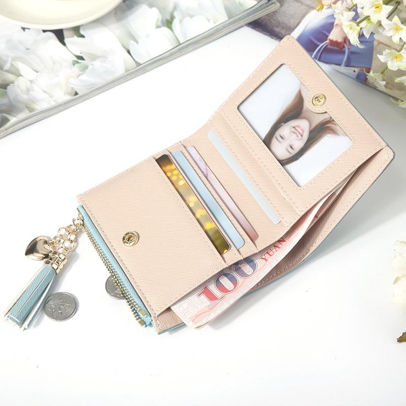 ielgy short wallet women mini wallet korean wallet