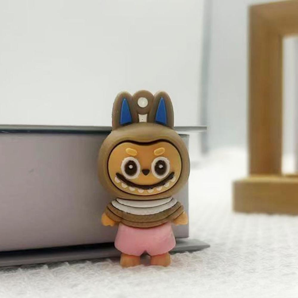 Cartoon Keychain Cute Three-dimensional Doll Pendant Car Key Chain Exquisite Accessories