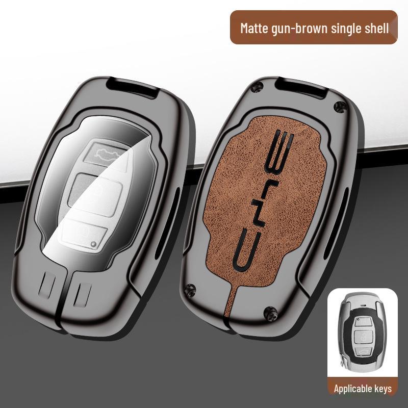 BYD E5 Suri/S7/F3/Song/G5/Qin/F0/L3 Metal Key Fob Case for Older Models