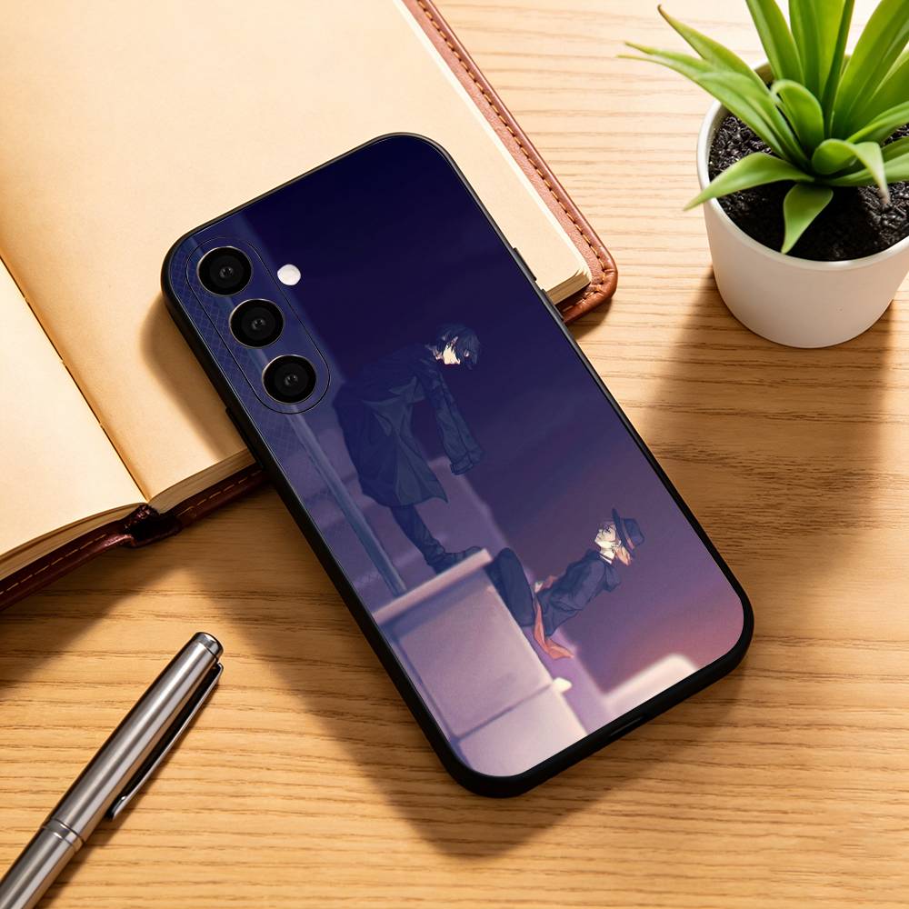 BSD D-Dazai Osamu   Phone Case Black Silicone Soft For Samsung Galaxy A73,A72,A71,A70,A53,A52,A51