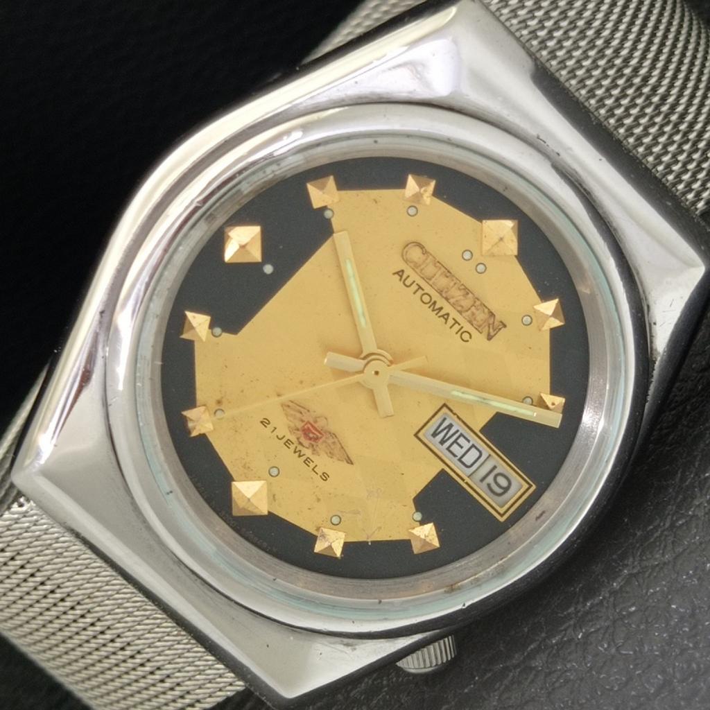 

ВИНТАЖНЫЕ МУЖСКИЕ ЧАСЫ CITIZEN AUTOMATIC 8200 JAPAN С ОРИГИНАЛЬНЫМ ЦИФЕРБЛАТОМ a702151-5 R208-a702151