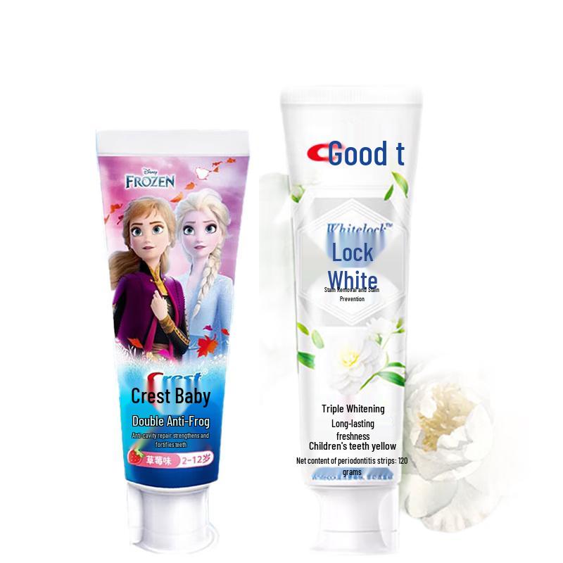 Crest Kids Anti-Cavity & Whitening Toothpaste Bundle