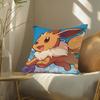 Pokemon Ruby Sapphire Anime Plush Pillow Cover Soft Short Plush Cushion Cover For Sofa Bedroom Home Decor Gift