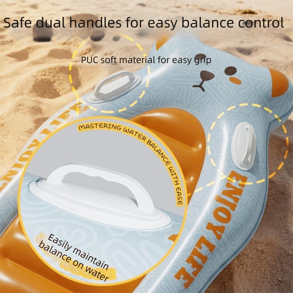 Penguin Inflatable Surfboard Lightweight Swimming Float Board Inflatable Surfing Board Outdoor