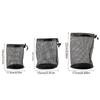 Golf Sports Mesh Net Bag Nylon Golf Tennis 15/25/50 Ball Carrying Drawstring Pouch 1pcs Golf Bags Golf Accessories