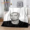 New Rapper Eminem Tupac 2pac Hip-Hop Music Rap God Blanket,Soft Throw Blanket for Home Bedroom Bed Sofa Picnic Travel Cover 013