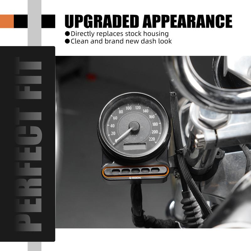 For Harley Sportster 1200 Low XL1200L 2008-2011 Speedometer Relocation Cover Instrument Mount Sportster 883 Custom XL883C XL883N