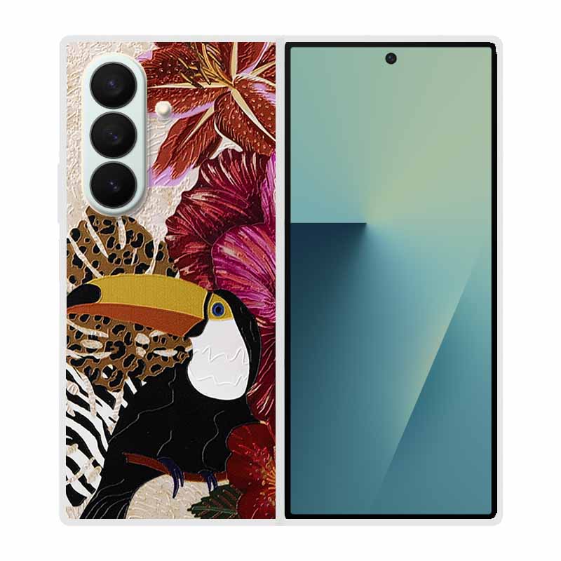 For Samsung Galaxy Z Fold 7 Case Transparent Plastic Hard Back Cover Coque For Samsung Galaxy Z Fold7 5G Phone Case Cover ZFold7