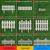 Pinxie White PVC Garden Fence