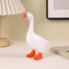 Cute Goose Figurines Key Hanger Funny Dumb Goose Key Holding Figurine  Birthday Gift