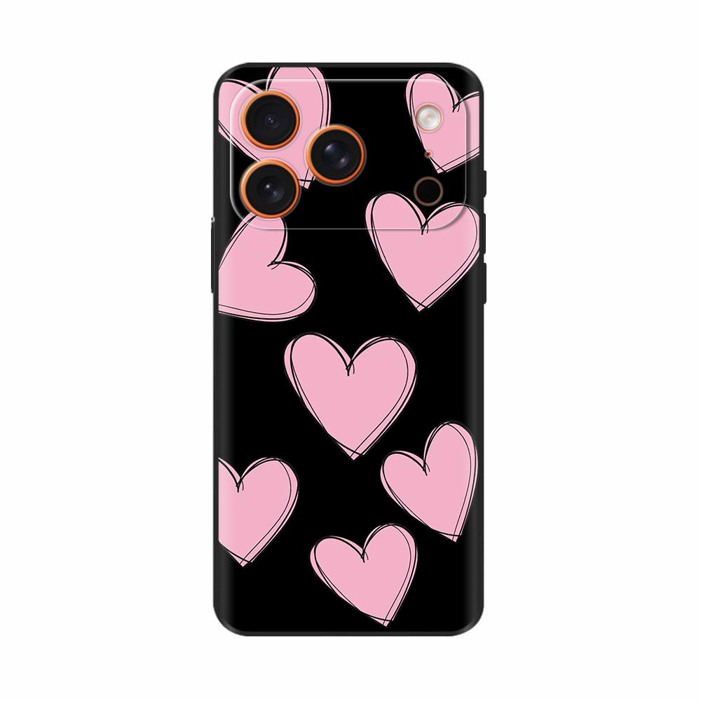 Luxury Silicone Anti-drop Case For iPhone 17 Pro Max Soft Case For iPhone 17 Pro Cases For iPhone17 Air Bumper Cover Fundas Capa