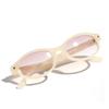 Glasses Street Shot Oval Sunglasses Men Xiaohongshu Sunglasses Women Ins95237