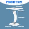 Portable Vehicle Desk Holders Stand for Work Study and Eating Adjustable Height Adjustment 5cm ABS Aluminum Construction