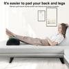 Foot Pillow Under Desk At Work Foot Rest Memory Foam 2 Adjustable Heights Footrest Comfortable Hip Pain Relief Cover Footrest
