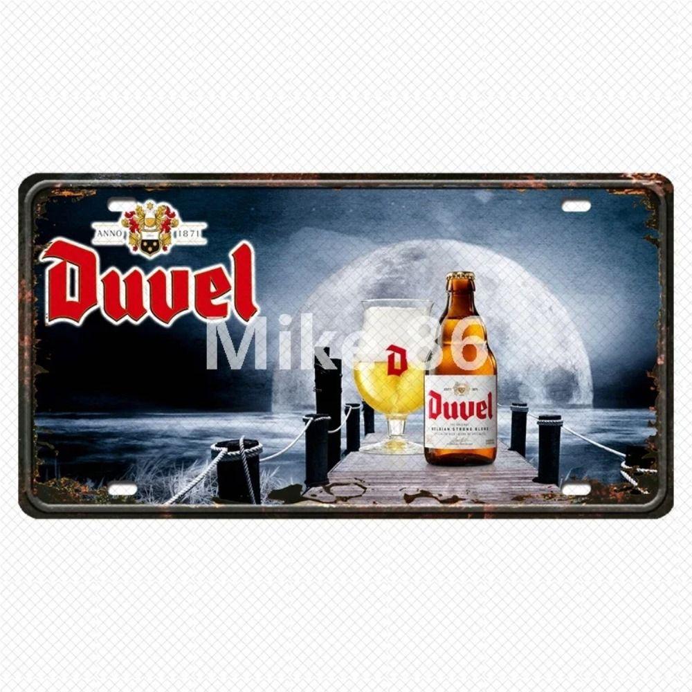 Ölplåtskylt Vintage Väggdekor 15x30cm