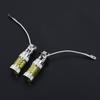 2pcs Car Auto Yellow 12-24V H3 80W 16 LED Fog Light Bulb Lamp Replacement