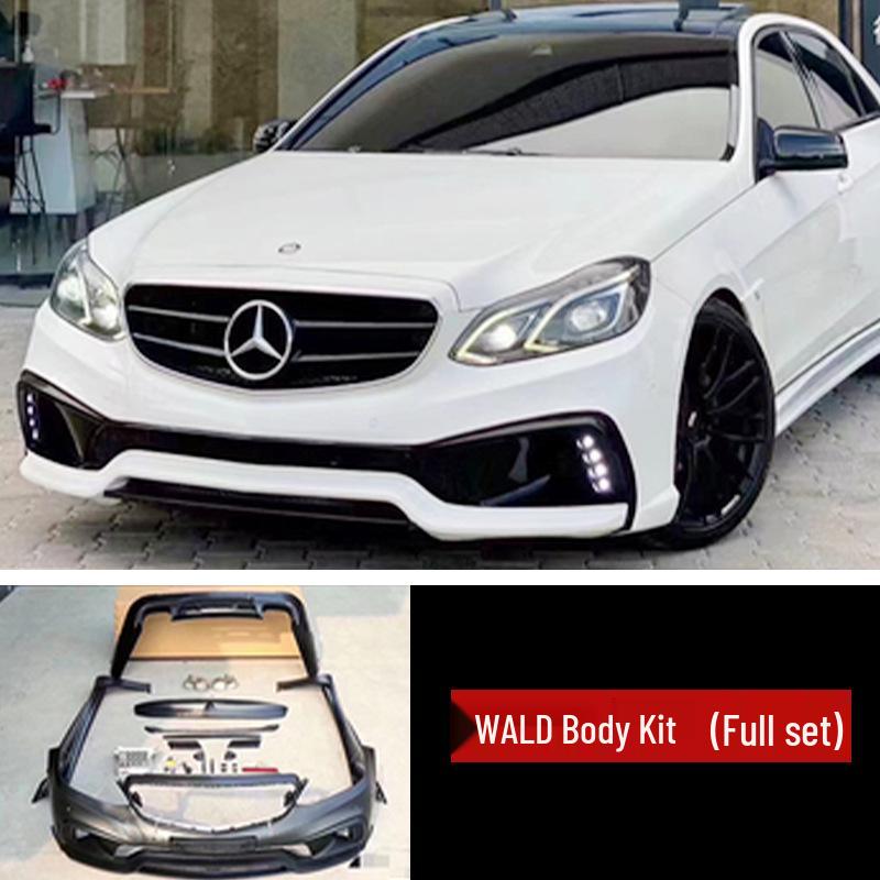 Mercedes-Benz E-Class W212 E63 Carbon Fiber Body Kit: Front & Rear Bumpers, Front Lip, Side Skirts, Rear Lip, Tail Wing, Hood.