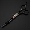 Professional 6 '' Scissor Red Gem Hair Cutting Scissors Haircut Thinning Barber Tools Cut Shears Hairdresser Scissors